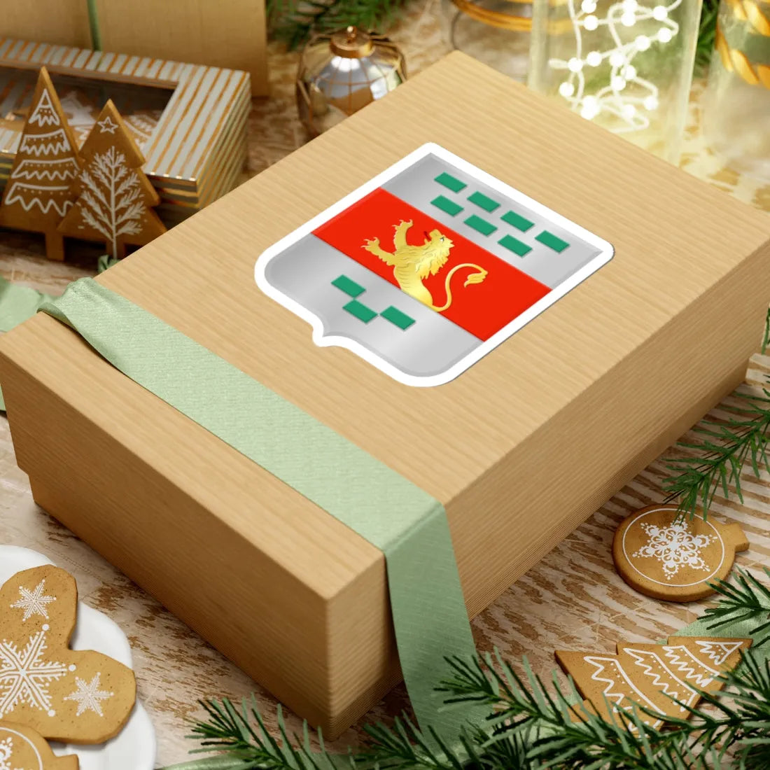 Coat of arms of Barendrecht (Netherlands) (Coat of Arms) STICKER Vinyl Kiss-Cut Decal - The Sticker Space