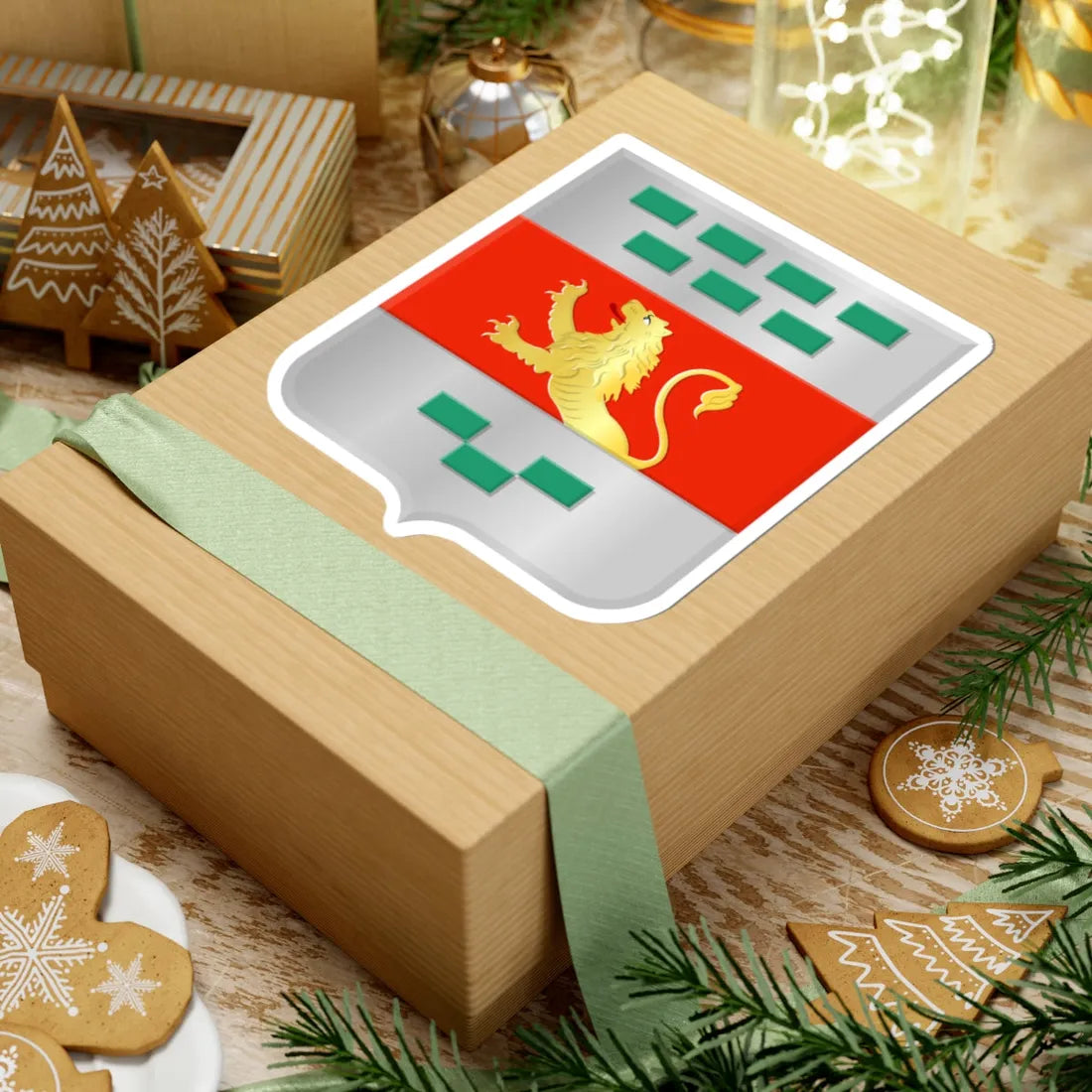 Coat of arms of Barendrecht (Netherlands) (Coat of Arms) STICKER Vinyl Kiss-Cut Decal - The Sticker Space