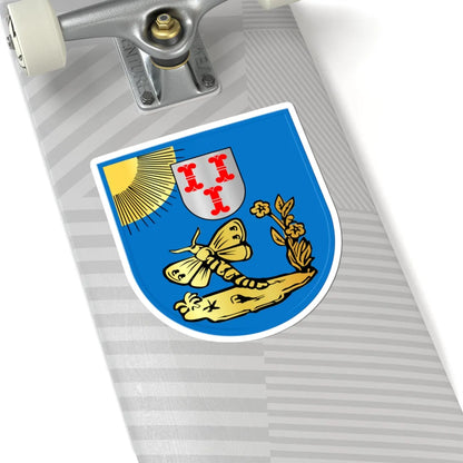 Coat of arms of Barneveld (Netherlands) (Coat of Arms) STICKER Vinyl Kiss-Cut Decal - The Sticker Space