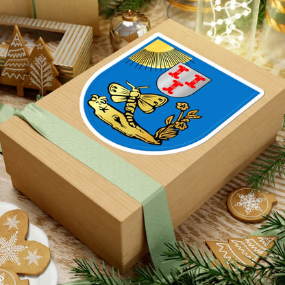 Coat of arms of Barneveld (Netherlands) (Coat of Arms) STICKER Vinyl Kiss-Cut Decal - The Sticker Space