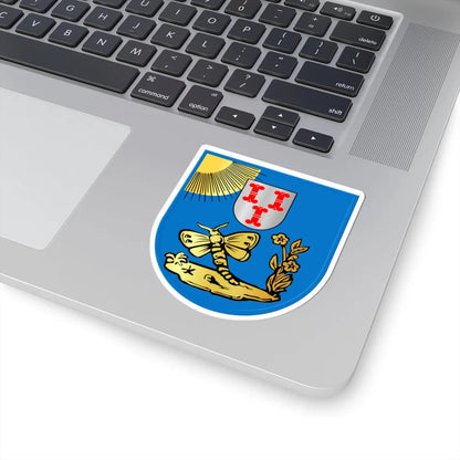 Coat of arms of Barneveld (Netherlands) (Coat of Arms) STICKER Vinyl Kiss-Cut Decal - The Sticker Space