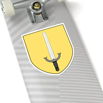 Coat of arms of Barrington Rhode Island (United States) STICKER Vinyl Kiss-Cut Decal - The Sticker Space