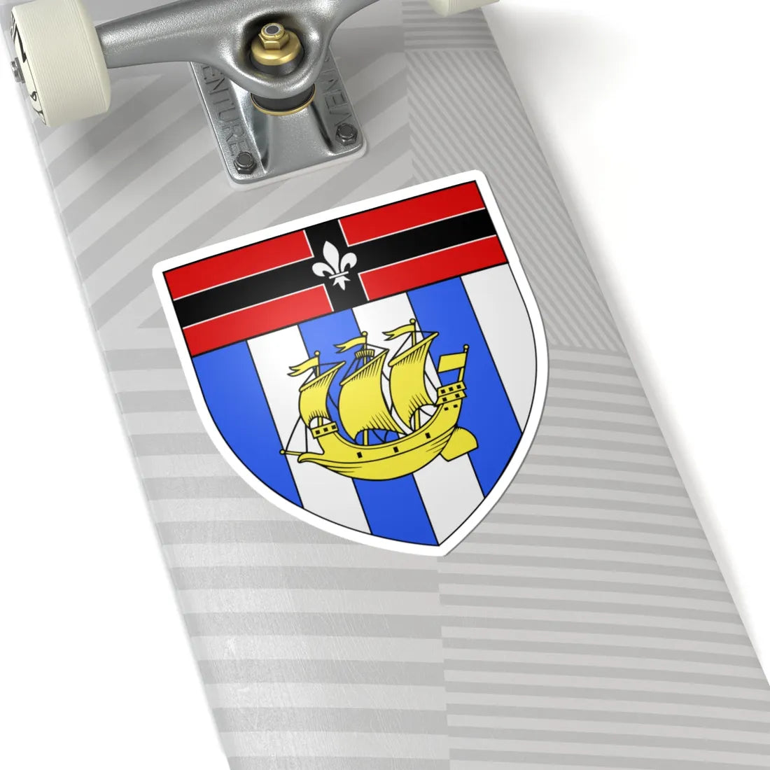 Coat of arms of Beauport (Canada) (Coat of Arms) STICKER Vinyl Kiss-Cut Decal - The Sticker Space