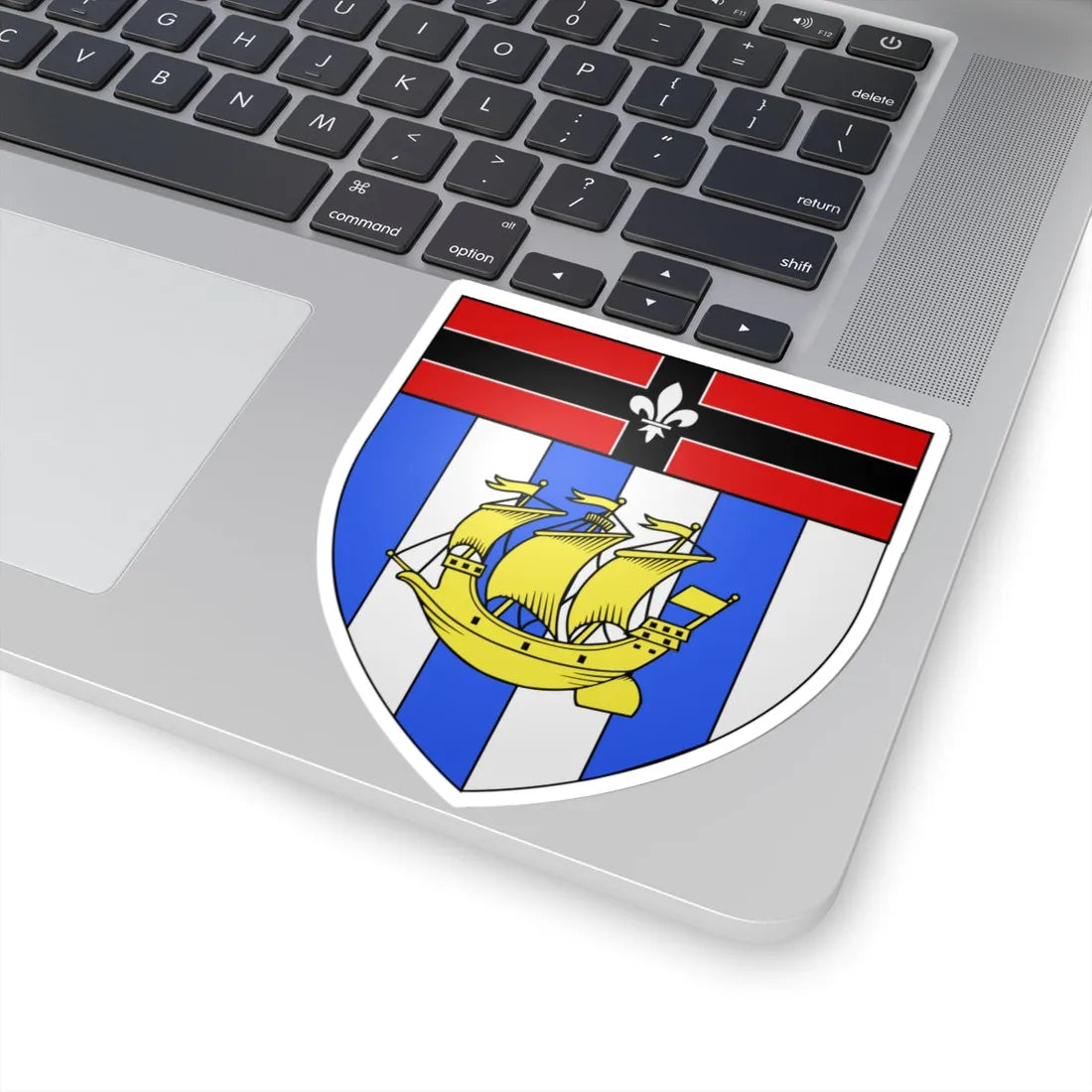 Coat of arms of Beauport (Canada) (Coat of Arms) STICKER Vinyl Kiss-Cut Decal - The Sticker Space