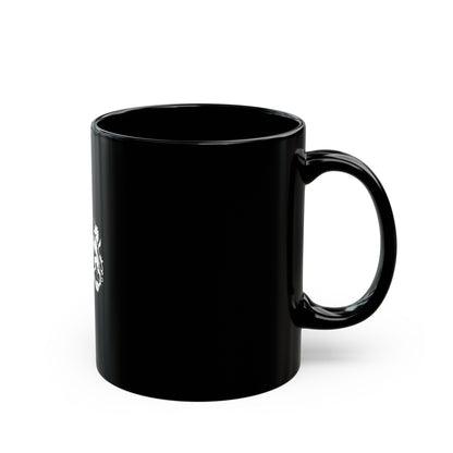 Coat of arms of Bechuanaland Protectorate - Black Coffee Mug-The Sticker Space