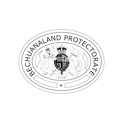 Coat of arms of Bechuanaland Protectorate STICKER Vinyl Die-Cut Decal - The Sticker Space