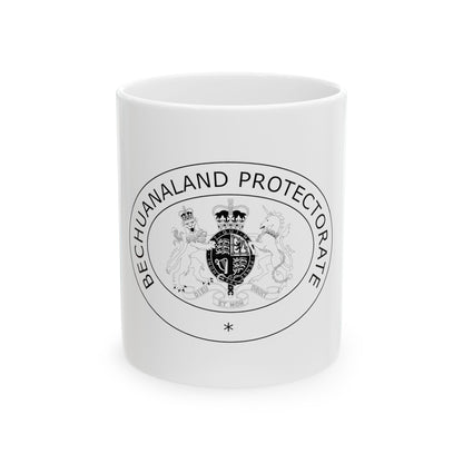 Coat of arms of Bechuanaland Protectorate - White Coffee Mug