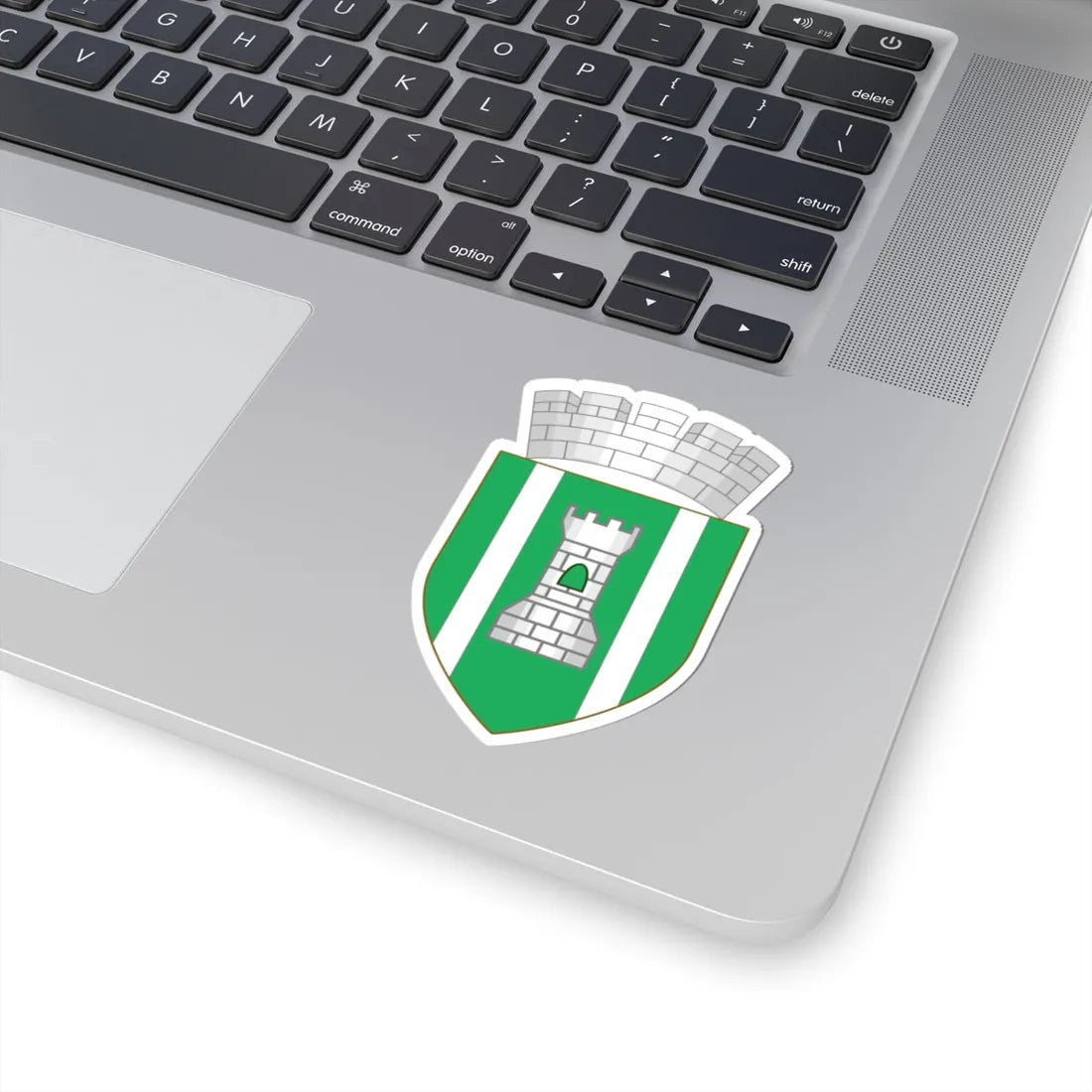 Coat of arms of Bel Air Maryland (United States) (Coat of Arms) STICKER Vinyl Kiss-Cut Decal - The Sticker Space