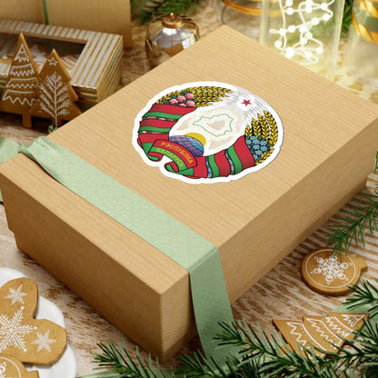 Coat of arms of Belarus (Belarus) (Coat of Arms) STICKER Vinyl Kiss-Cut Decal - The Sticker Space