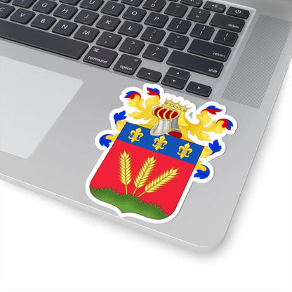 Coat of Arms of Belgrano (Argentina) (Coat of Arms) STICKER Vinyl Kiss-Cut Decal - The Sticker Space