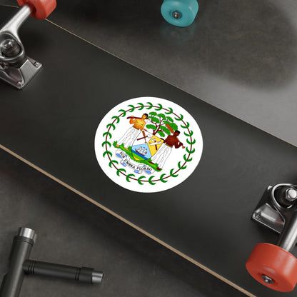 Coat of arms of Belize (1981-2019) STICKER Vinyl Die-Cut Decal-The Sticker Space