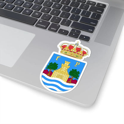 Coat of Arms of Benalmádena (Spain) (Coat of Arms) STICKER Vinyl Kiss-Cut Decal - The Sticker Space