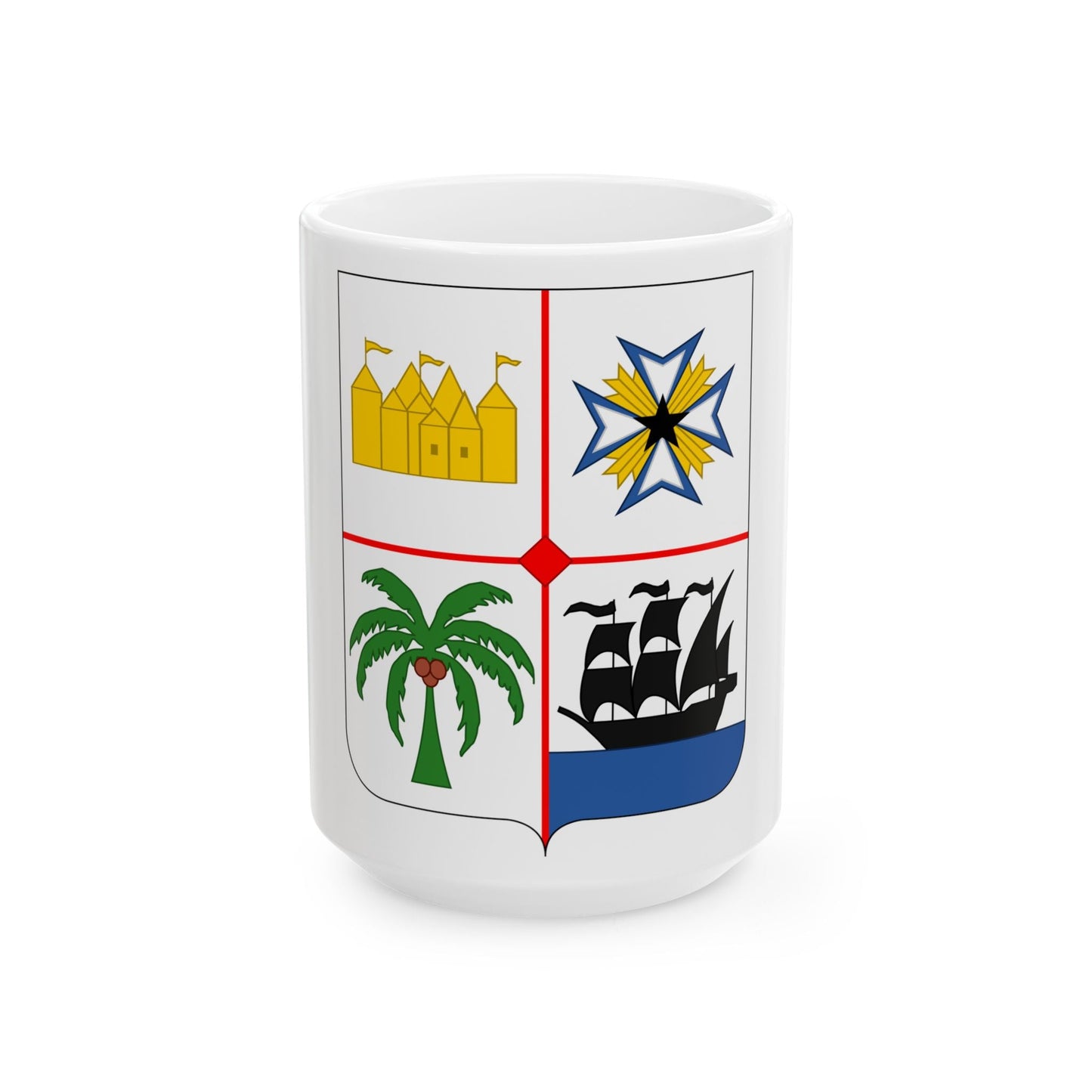 Coat of arms of Benin 2 - White Coffee Mug