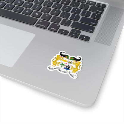 Coat of arms of Benin - STICKER Vinyl Kiss-Cut Decal - The Sticker Space