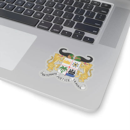 Coat of arms of Benin - STICKER Vinyl Kiss-Cut Decal - The Sticker Space