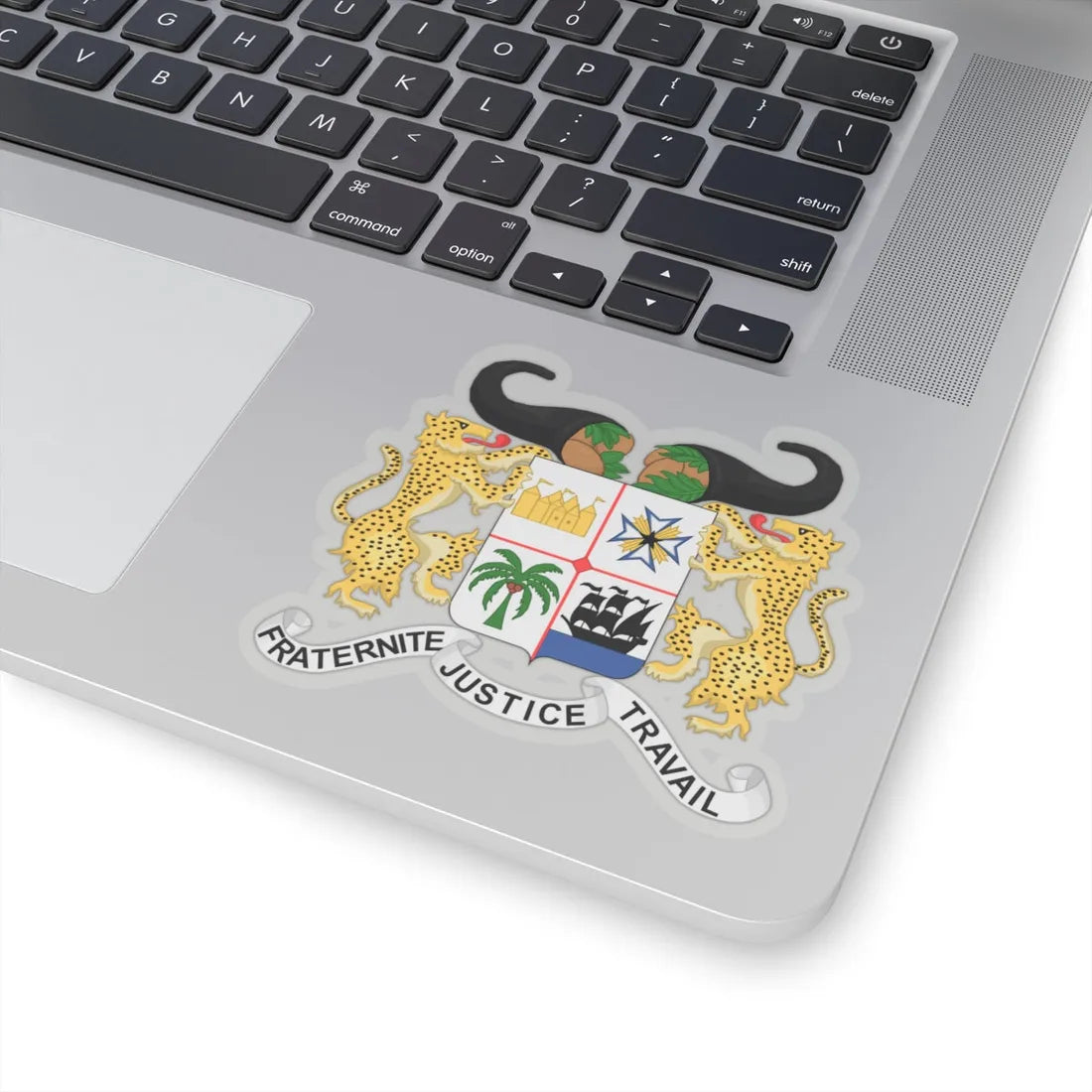 Coat of arms of Benin - STICKER Vinyl Kiss-Cut Decal - The Sticker Space