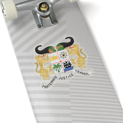 Coat of arms of Benin - STICKER Vinyl Kiss-Cut Decal - The Sticker Space