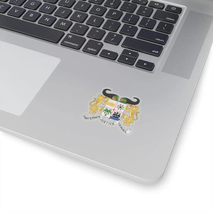 Coat of arms of Benin - STICKER Vinyl Kiss-Cut Decal - The Sticker Space