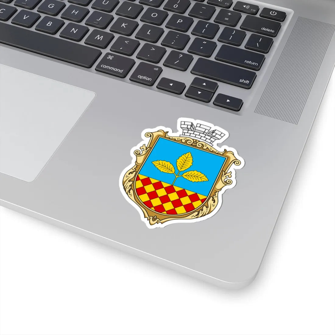 Coat of arms of Berestechko (Ukraine) (Coat of Arms) STICKER Vinyl Kiss-Cut Decal - The Sticker Space