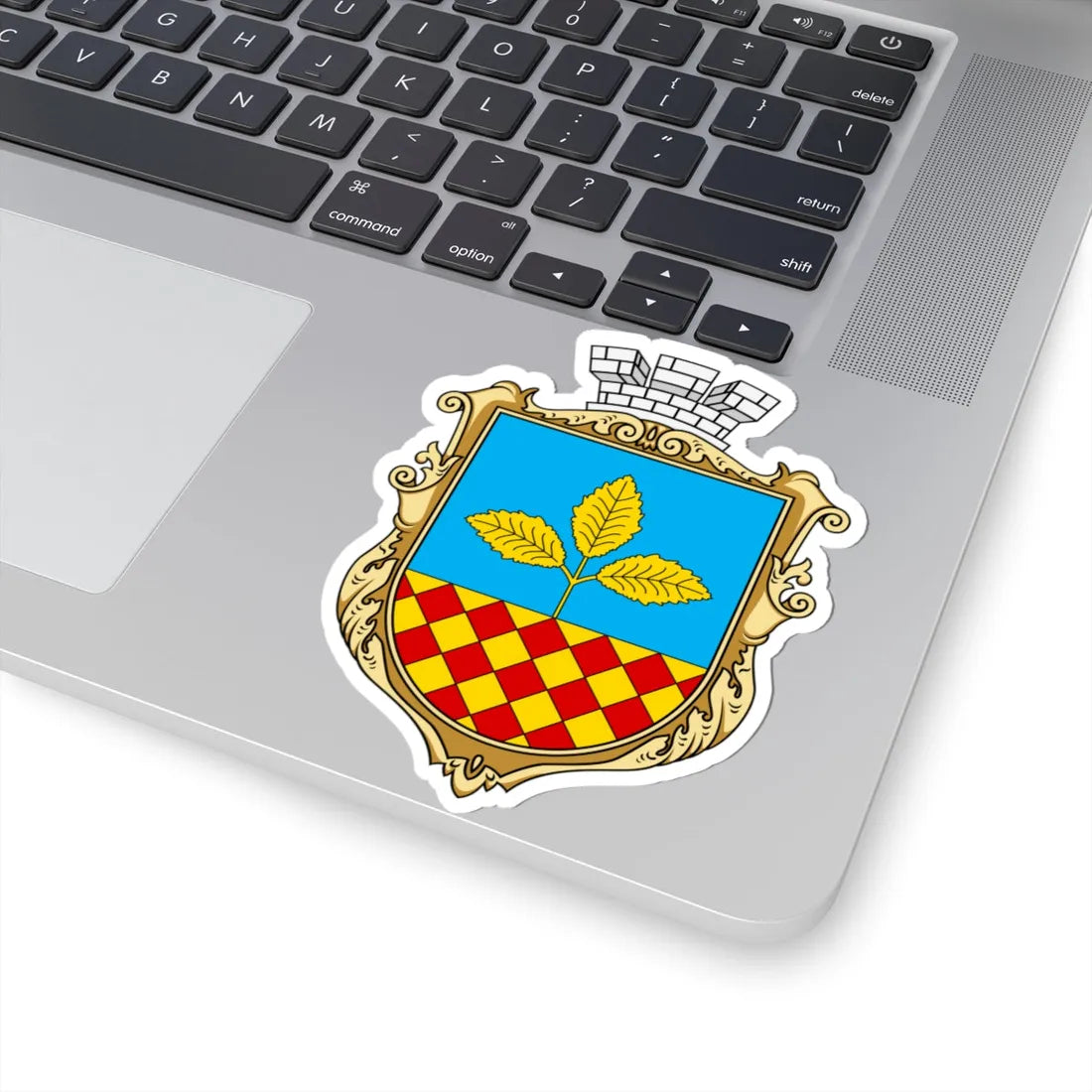 Coat of arms of Berestechko (Ukraine) (Coat of Arms) STICKER Vinyl Kiss-Cut Decal - The Sticker Space