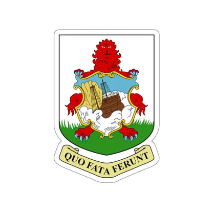 Coat of arms of Bermuda STICKER Vinyl Die-Cut Decal 3 Inch - The Sticker Space