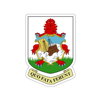 Coat of arms of Bermuda STICKER Vinyl Die-Cut Decal - The Sticker Space