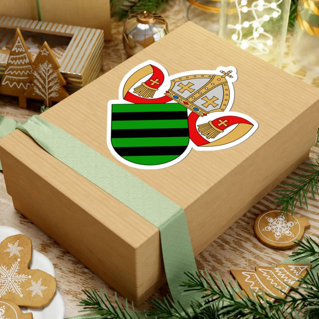 Coat of arms of Bero Balk (Finland) (Coat of Arms) STICKER Vinyl Kiss-Cut Decal - The Sticker Space