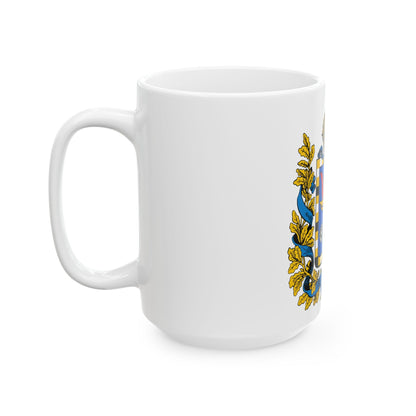 Coat of arms of Bessarabia Governorate 1878 - White Coffee Mug