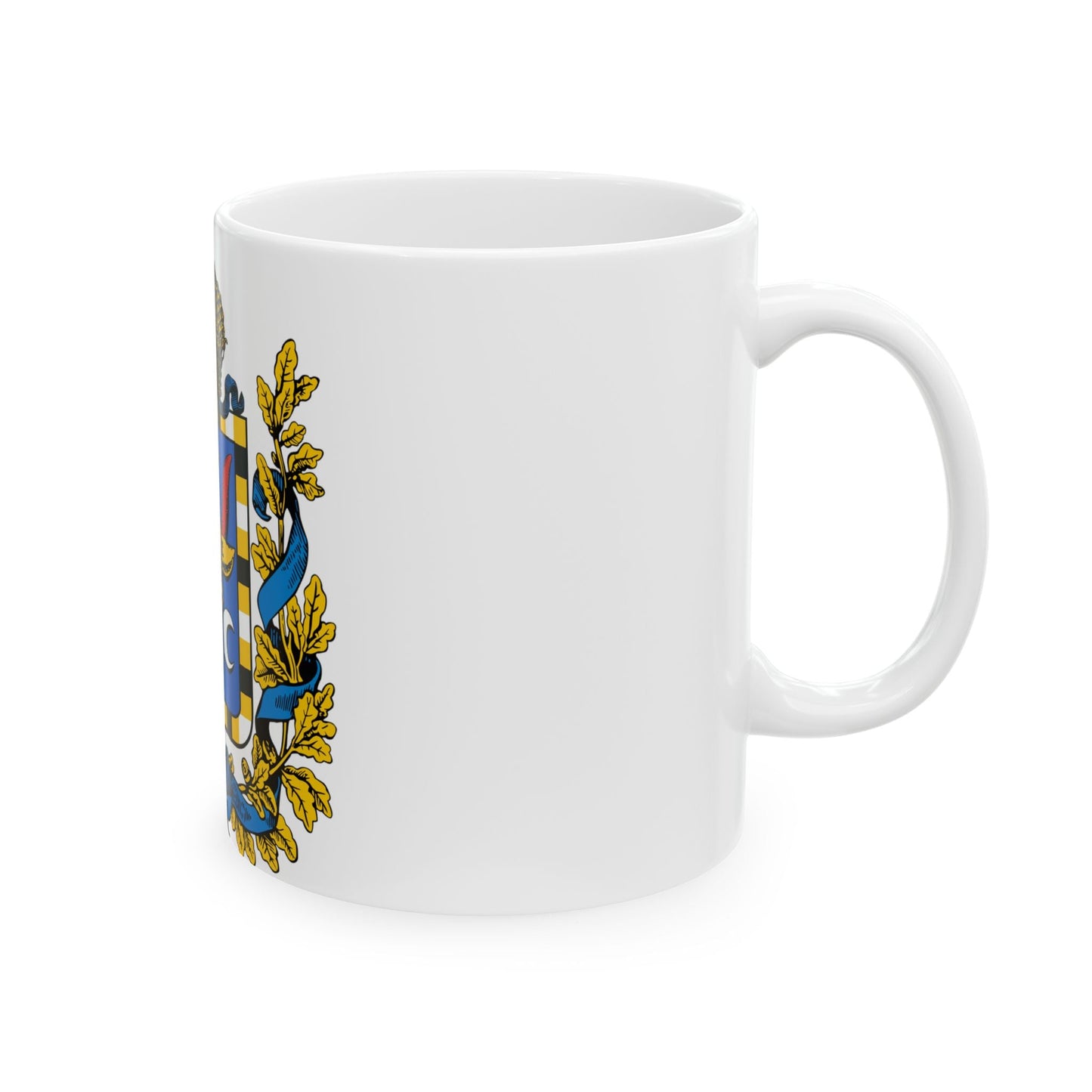 Coat of arms of Bessarabia Governorate 1878 - White Coffee Mug