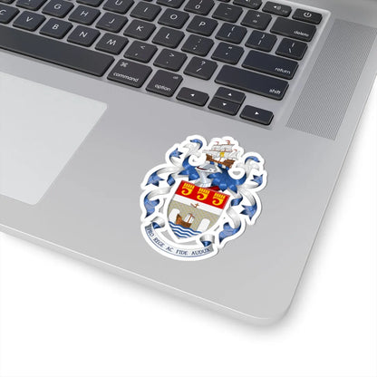 Coat of arms of Bideford Town Council (England) (Coat of Arms) STICKER Vinyl Kiss-Cut Decal - The Sticker Space