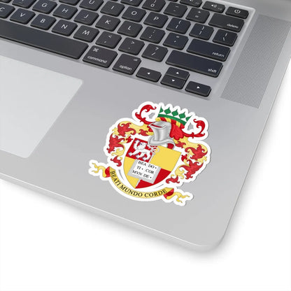 Coat of Arms of Birkenhead School (England) (Coat of Arms) STICKER Vinyl Kiss-Cut Decal - The Sticker Space