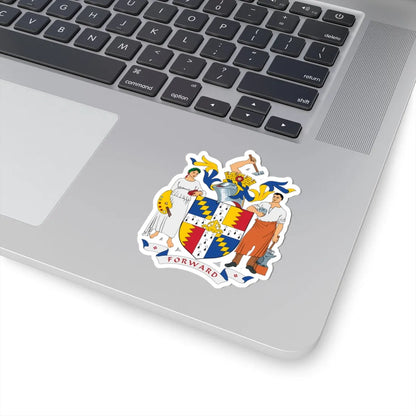 Coat of arms of Birmingham (England) (Coat of Arms) STICKER Vinyl Kiss-Cut Decal - The Sticker Space