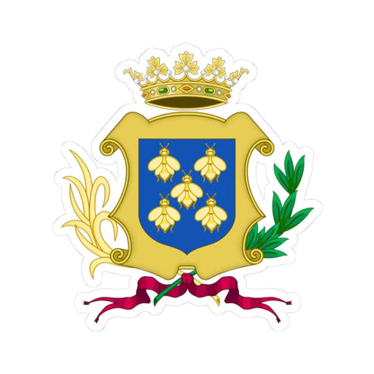 Coat of Arms of Béjar (Spain) (Coat of Arms) STICKER Vinyl Kiss-Cut Decal 3 Inch White - The Sticker Space