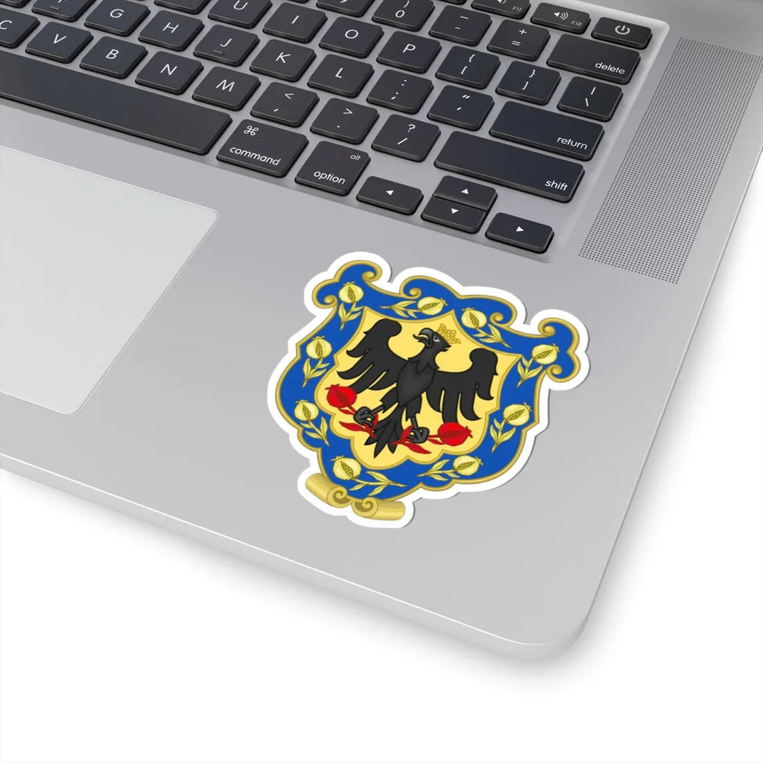 Coat of Arms of Bogota Colonial (Colombia) (Coat of Arms) STICKER Vinyl Kiss-Cut Decal - The Sticker Space