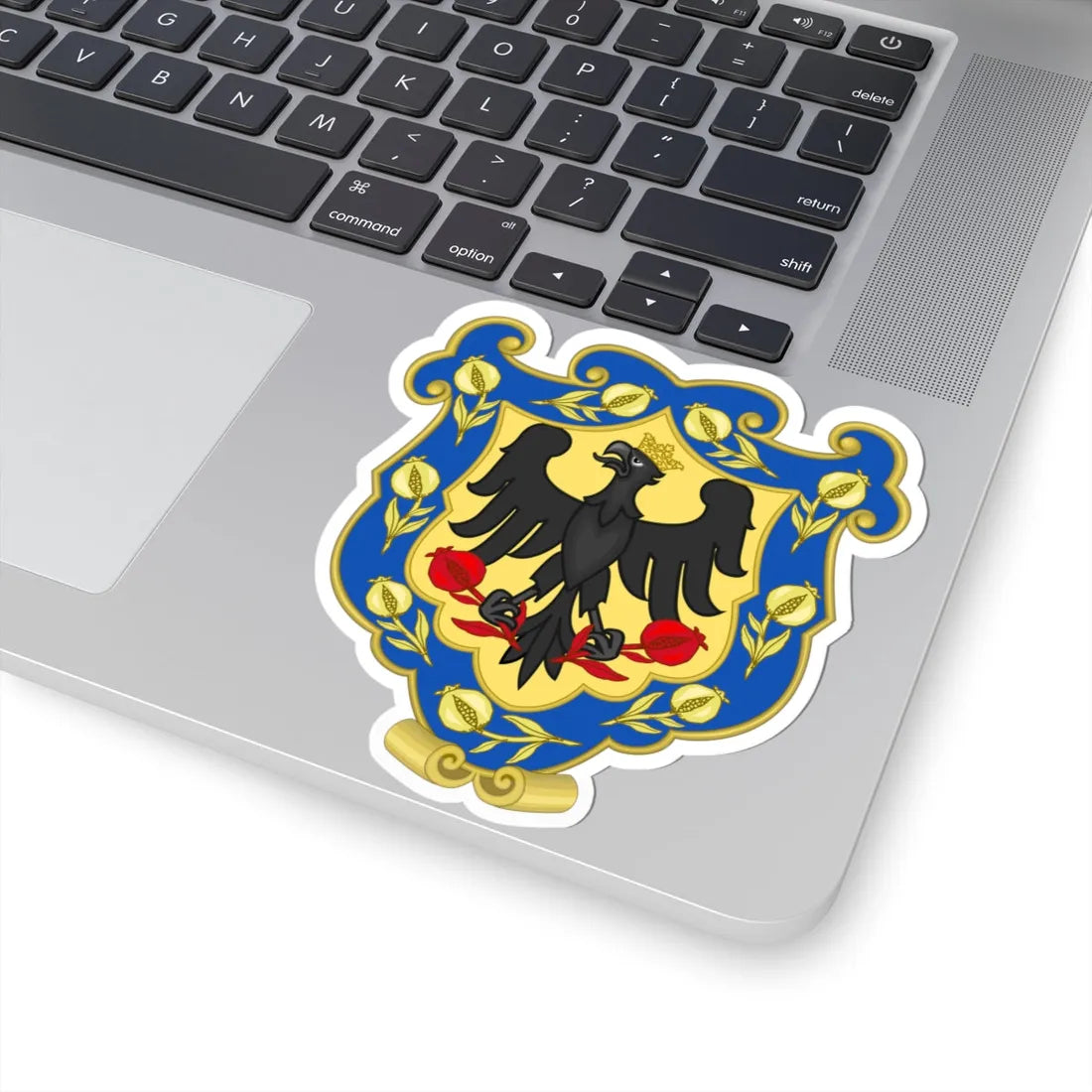 Coat of Arms of Bogota Colonial (Colombia) (Coat of Arms) STICKER Vinyl Kiss-Cut Decal - The Sticker Space