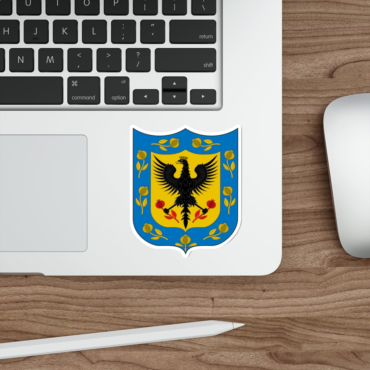 Coat of Arms of Bogotá STICKER Vinyl Die-Cut Decal-The Sticker Space