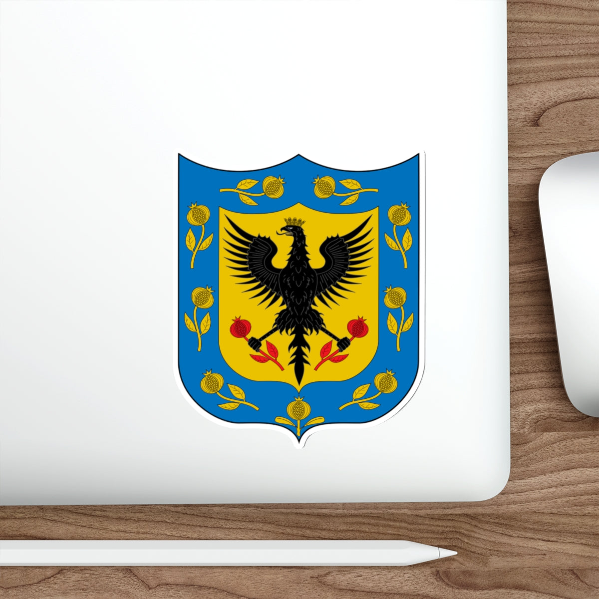 Coat of Arms of Bogotá STICKER Vinyl Die-Cut Decal-The Sticker Space