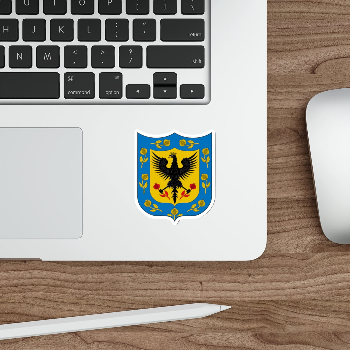 Coat of Arms of Bogotá STICKER Vinyl Die-Cut Decal-The Sticker Space