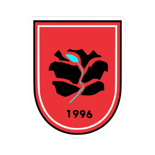 Coat of arms of Bogovinje Municipality (North Macedonia) (Coat of Arms) STICKER Vinyl Kiss-Cut Decal 2 Inch White - The Sticker Space