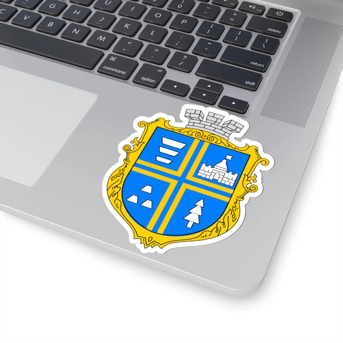 Coat of Arms of Bolekhiv (Ukraine) (Coat of Arms) STICKER Vinyl Kiss-Cut Decal - The Sticker Space