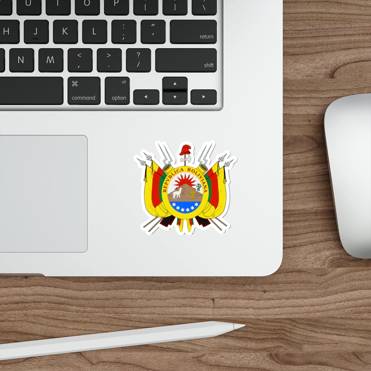 Coat of arms of Bolivia (1826) STICKER Vinyl Die-Cut Decal-The Sticker Space