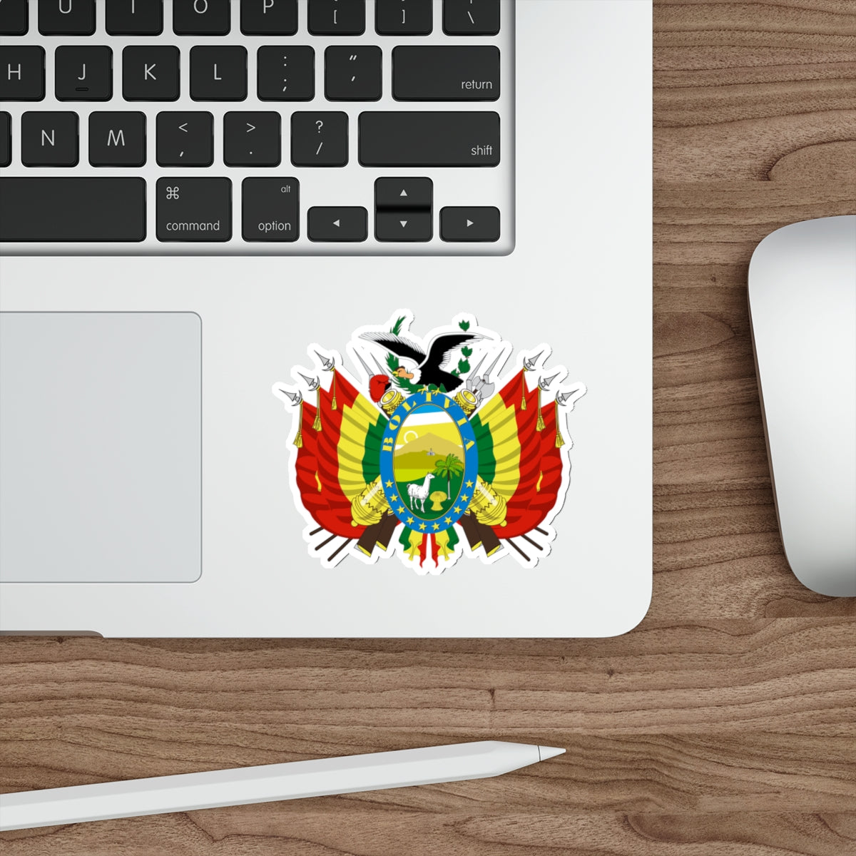 Coat of arms of Bolivia STICKER Vinyl Die-Cut Decal-The Sticker Space