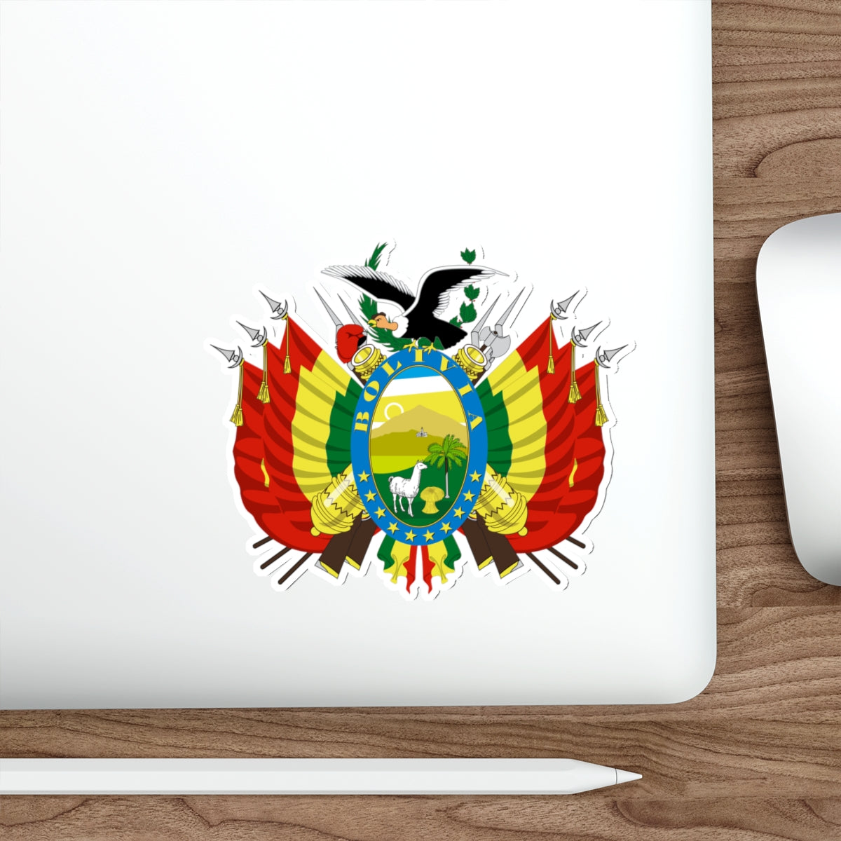 Coat of arms of Bolivia STICKER Vinyl Die-Cut Decal-The Sticker Space