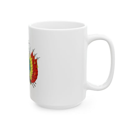 Coat of arms of Bolivia - White Coffee Mug