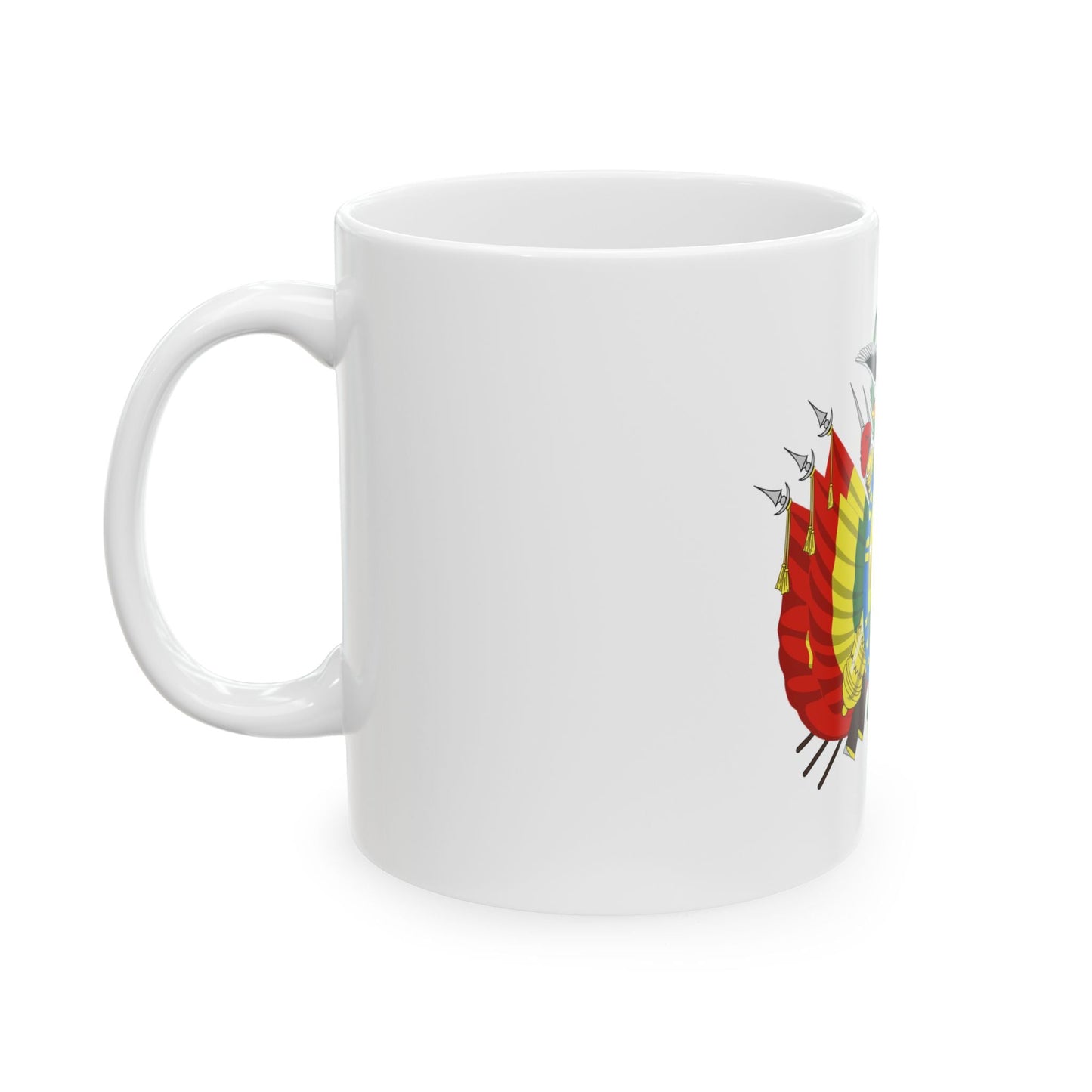 Coat of arms of Bolivia - White Coffee Mug