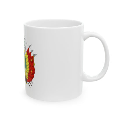 Coat of arms of Bolivia - White Coffee Mug