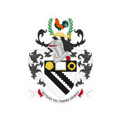 Coat of Arms of Bolton School (England) (Coat of Arms) STICKER Vinyl Kiss-Cut Decal 2 Inch White - The Sticker Space