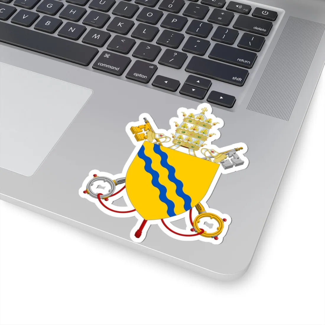 Coat of arms of Bonifacius VIII (Italy) (Coat of Arms) STICKER Vinyl Kiss-Cut Decal - The Sticker Space