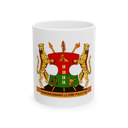 Coat of arms of Bophuthatswana - White Coffee Mug