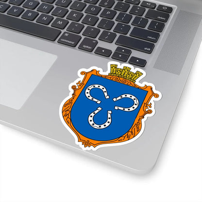 Coat of Arms of Borshevychi (Ukraine) (Coat of Arms) STICKER Vinyl Kiss-Cut Decal - The Sticker Space